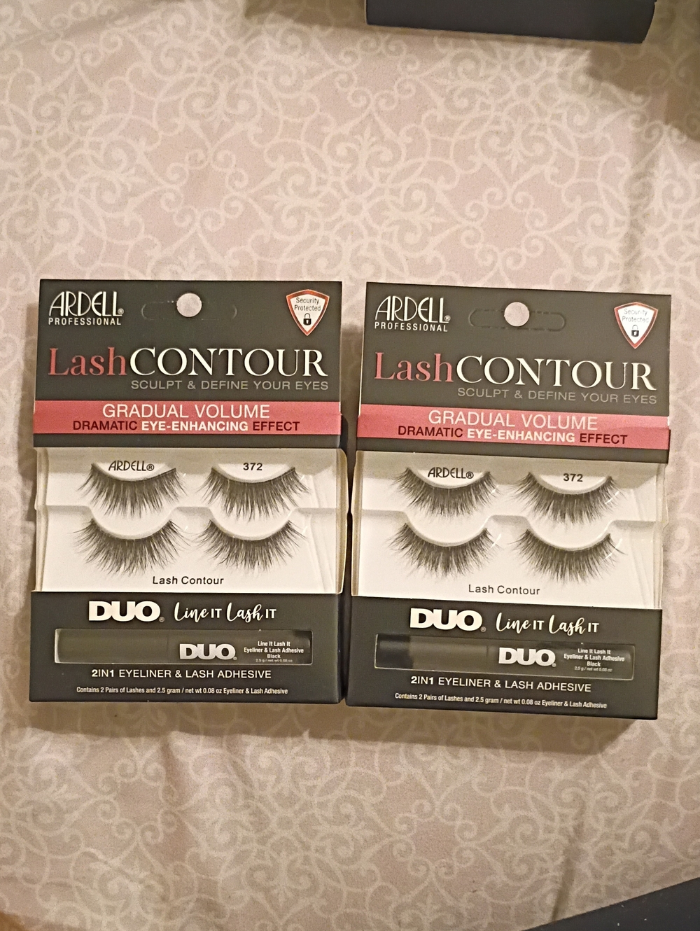 Ardell Lash Contour with DUO 2-in-1 Eye-Enhancing 2 pack Bundle#372
